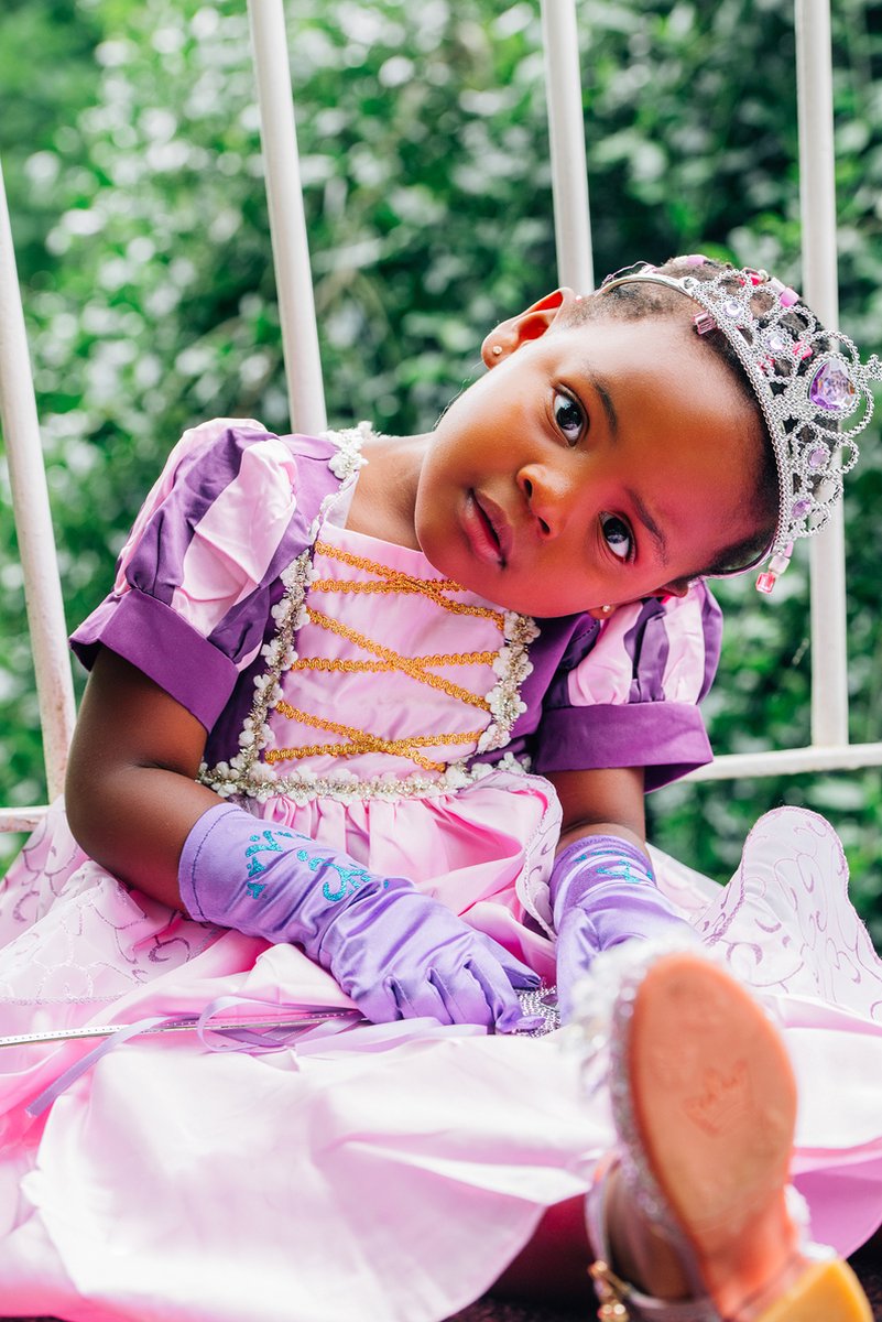 Het Betere Merk - Prinsessenjurk meisje - Roze / Paarse jurk - maat 146/152 - Verkleedkleding meisje - Kroon - Tiara - Carnavalskleding Kind - Kleed - Lange handschoenen — afbeelding 7