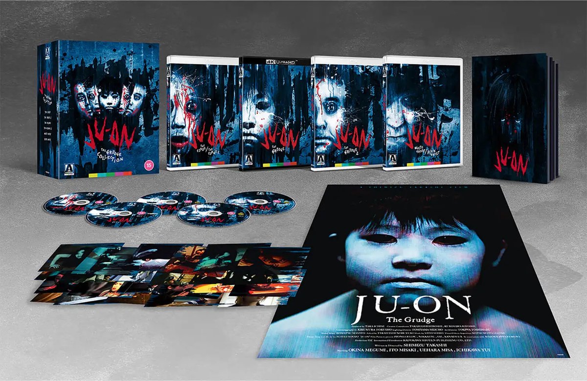 Ju-On The Grudge Collection 4K UHD Limited Edition (Arrow Video)-
