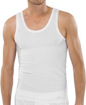 Schieser Authentic 2P Heren Onderhemd - Wit - Maat S