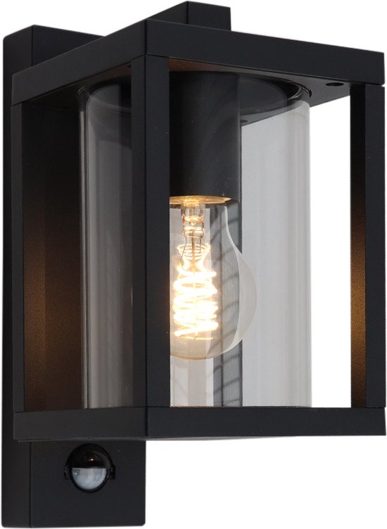 NBHANYUAN LED Buitenwandlamp Met Bewegingssensor - Roestvrij Staal, Warm Wit 3000K, 1000LM, IP44