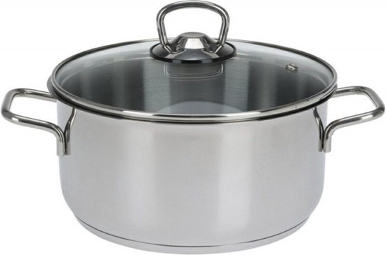 Fissler - San Francisco - Pot met glazen deksel 20 cm Fissler - San Francisco - Pot met glazen deksel 20 cm