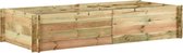 vidaXL - Plantenbak - 197x100x40 - cm - geïmpregneerd - grenenhout