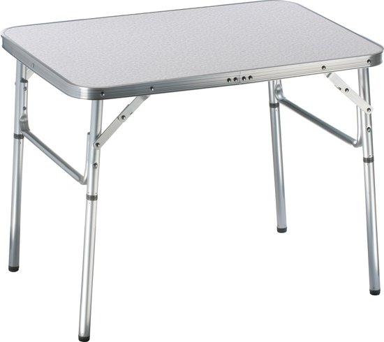 Inklapbare camping tafel - 60 x 45 cm - Verstelbare hoogte - Tafel voor op de camping