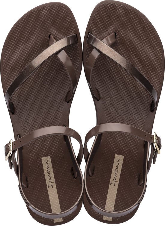 Ipanema Fashion Sandal Slippers Dames - Brown - Maat 40 | bol.com