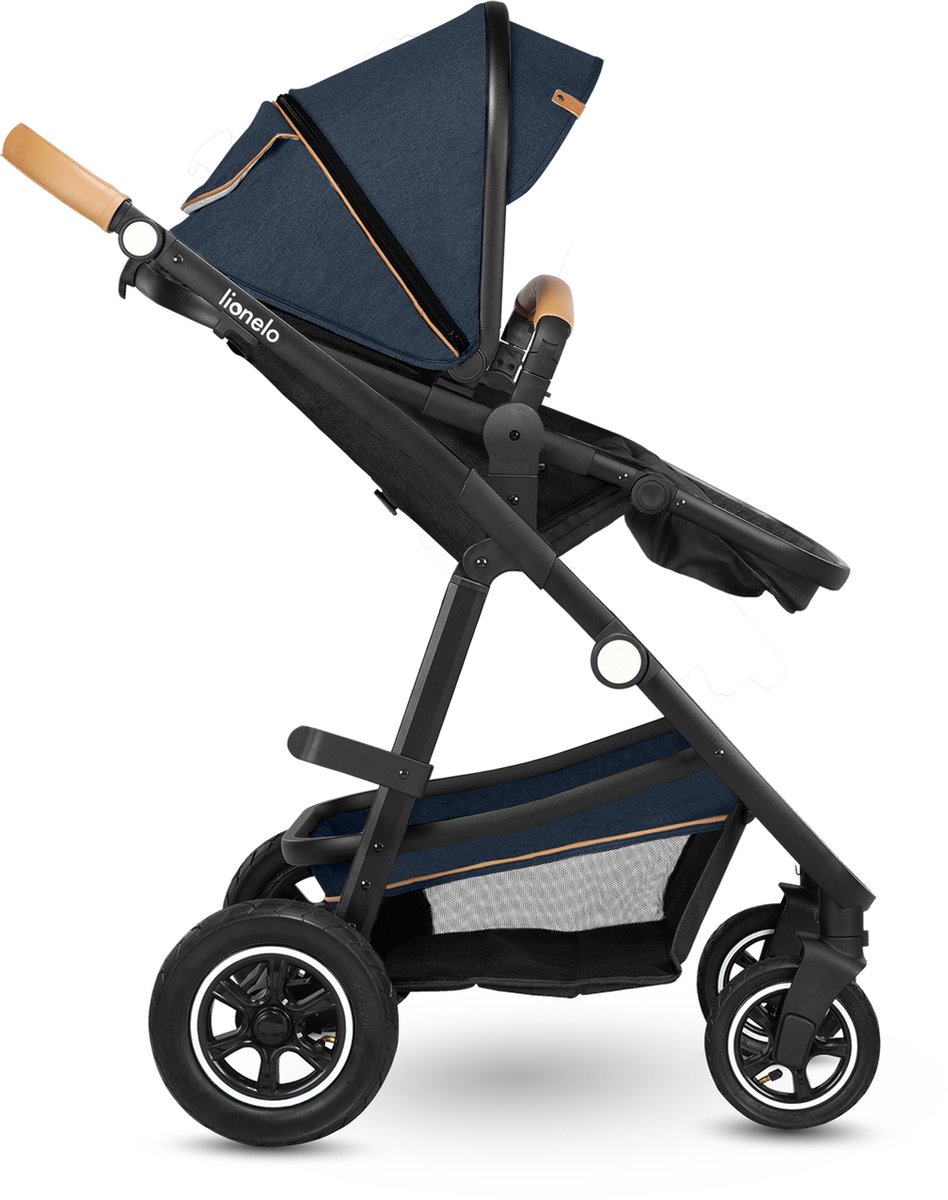 Lionelo Amber 2in1 - Kinderwagen 2 in 1 - Reiswieg + Buggy - afbeelding 3