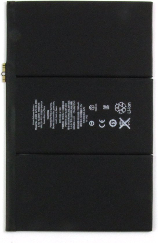 Batterie Apple iPad 3 & 4 - Batteries pour tablettes - OEM - Lithium Ion  3,70 V 11560MAH | bol.com