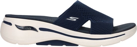 Skechers Go Walk Arch Fit Sandal Joyful slipper - Dames - Blauw - Maat 41