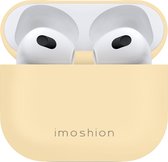 iMoshion Hoesje Geschikt voor AirPods 3 (2021) - iMoshion Hardcover Case AirPods 2.0 - Geel