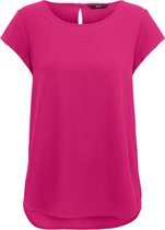 ONLY ONLNOVA LUX S/S TOP SOLID PTM Dames Top - Maat 34