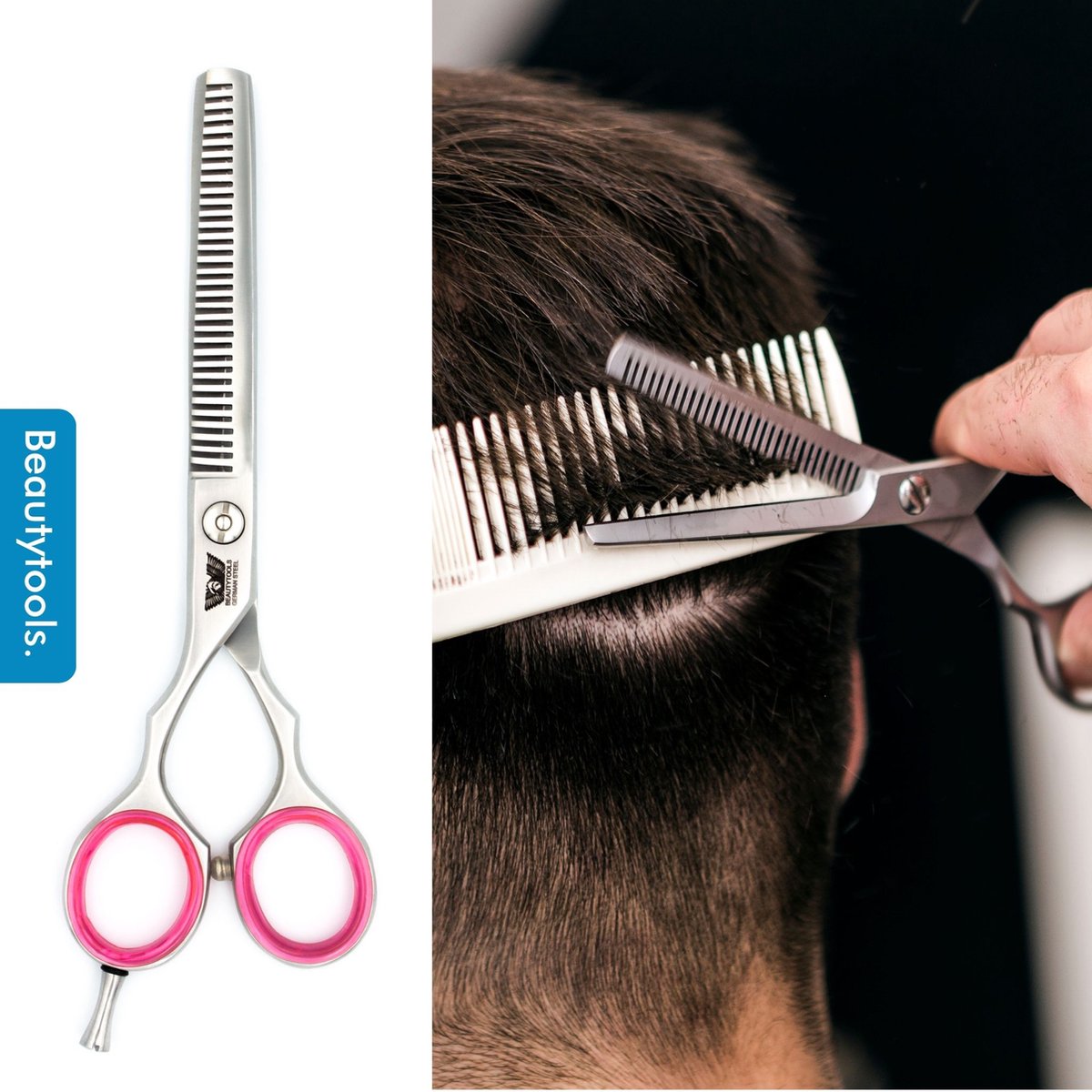 BeautyTools PREMIUM LINE Kapperschaar / Professionele Knipschaar Linkshandig - Left LongCut(6 Inch) - (RLS-1529)