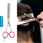 PROMO ! Beauty Tools SILVER LINE Ciseaux de coiffure professionnels allemands pour cheveux épais - Argent Thicc - 5.5 "(RS-1635) RLC