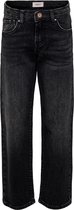 ONLY KOGMEGAN WIDE BLACK AZG NOOS Meisjes Jeans - Maat 164