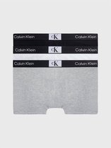 Calvin Klein Underwear 000nb3528a Bokser 3 Eenheden Grijs M Man