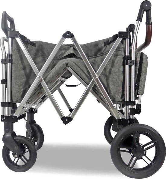 FUXTEC Bolderkar FX-CTL950 - opvouwbaar - premium grijs van FUXTEC — afbeelding 2