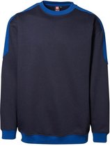 ID-Line 0362 Sweatshirt Marineblauw/KoningsblauwXL