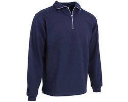 KREB Workwear® EVERT Zip Sweater MarineblauwXXL