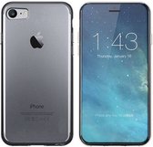 Hoesje CoolSkin3T TPU Case voor Apple iPhone 8/7 Transparant Zwart