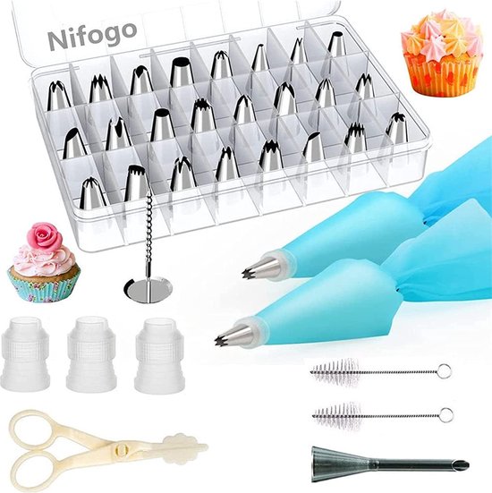Set De Poches à Douilles, Douille Et Stylo De Décoration Pour Gâteaux - Toute l'offre ustensile Set De Poches à Douilles, Douille Et Stylo De Décoration Pour Gâteaux - Toute l'offre ustensile