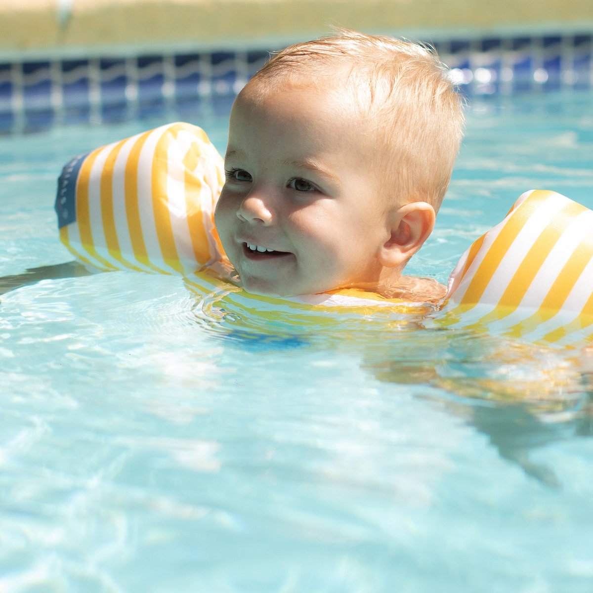 Swim Essentials Puddle Jumper - Geel/Wit - Whaley - 2/6 Jaar — afbeelding 13