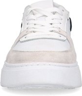Sacha - Heren - Witte leren sneakers - Maat 40