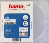 Hama 04751165 Cd Slim Box - 25 pièces / Transparent