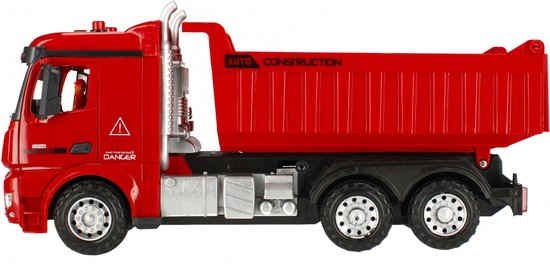 MEGA CREATIVE - Vrachtwagen - rode kipper, voor vanaf 6 jaar