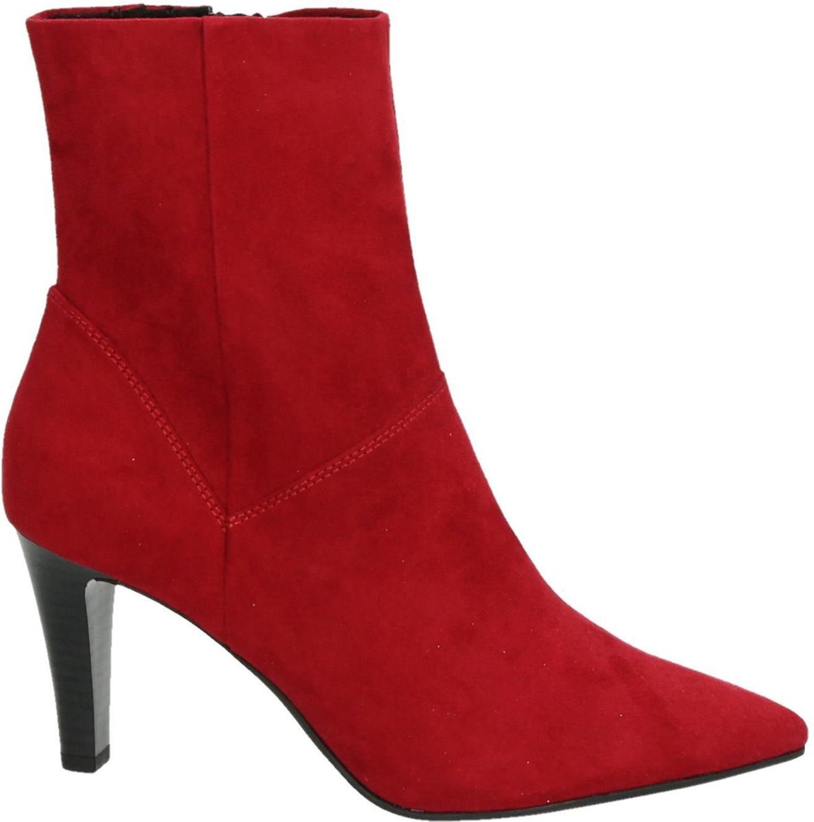 Tamaris dames enkellaars - Rood - Maat 36 | bol.com