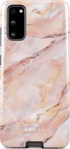 Burga Hoesje Geschikt voor Samsung Galaxy S20 - Burga Tough Case - roze