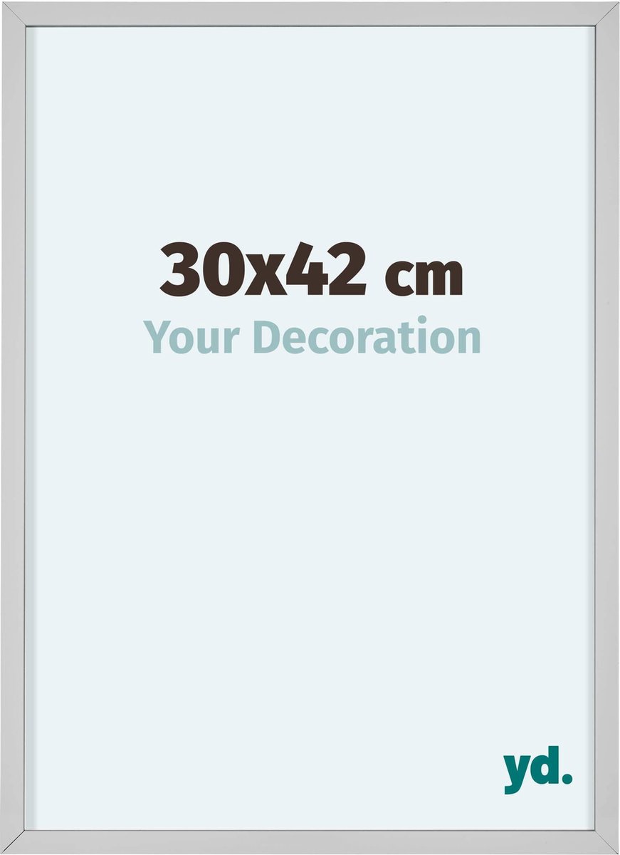 yd. Your Decoration - Fotolijst 30x42 cm - Aluminium - Wit - Virginia