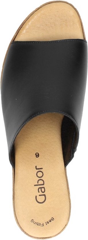 Gabor 24.760.27 - sandale femme - noir - taille 37.5 (EU) 4.5 (UK)