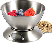 Balance de cuisine - Jusqu'à 5 kg - Balance de cuisine numérique - Avec bol