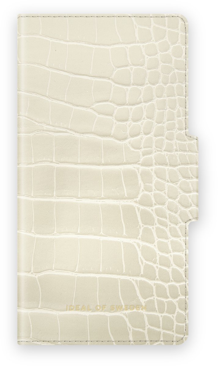 ideal of sweden atelier wallet geschikt voor Apple iphone 14 plus cream beige