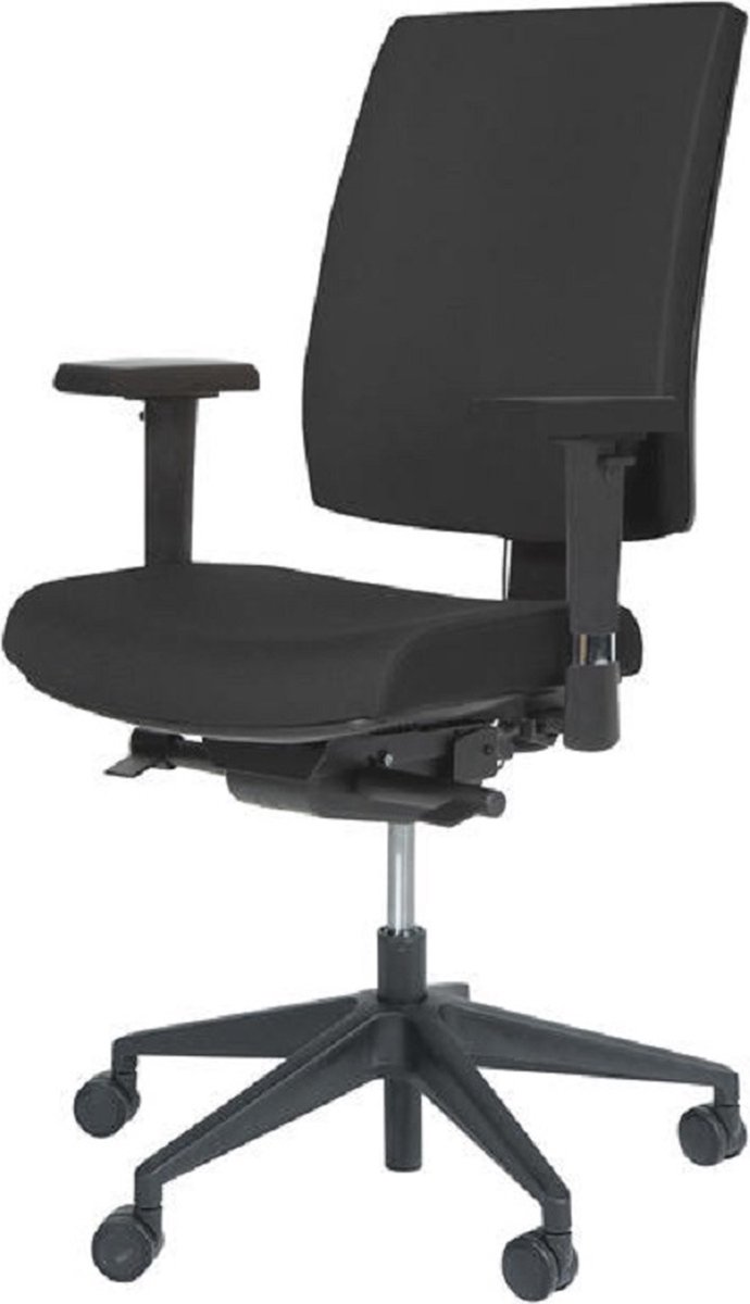 Schaffenburg serie 450-NPR ergonomische bureaustoel met zwart voetkruis en NPR-1813 normering!
