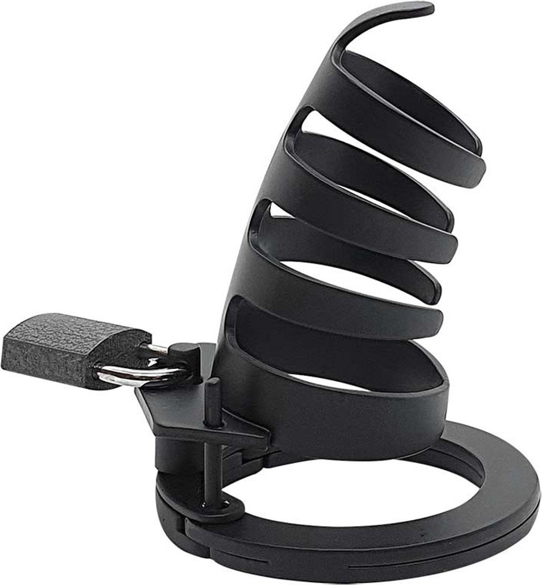 Goedkoopste Black Line - The Classic - Half Open Kuisheidskooi - RVS - Zwart