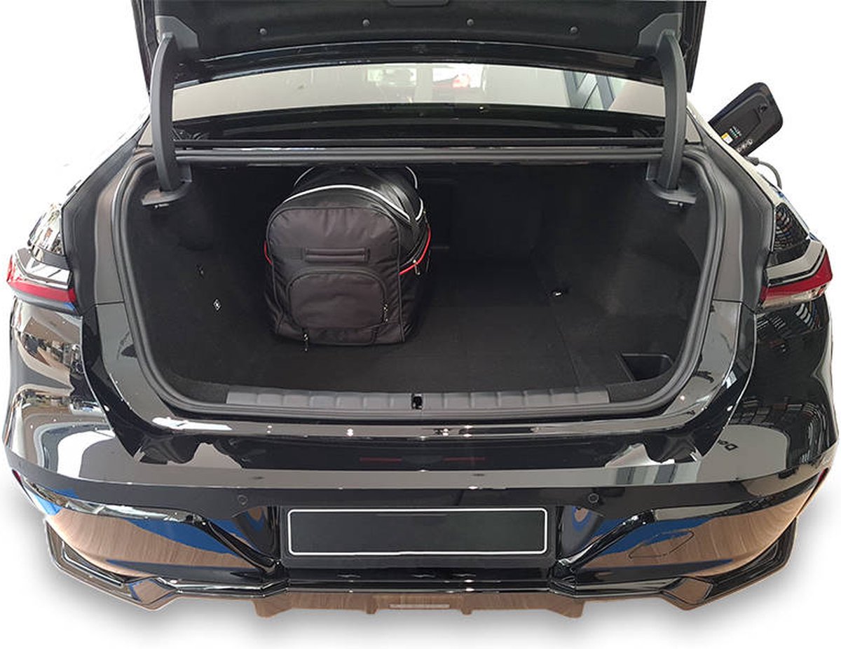 BMW i7 2022+ Reistassen Kofferbak Tassen Set Organizer | 4-Delige Perfect Passende Set | Auto Interieur Accessoires Nederland en België