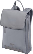 Samsonite Laptop Backpack - Zalia 3.0 Sac à dos avec rabat 14,1 pouces - 11,5 l - Gris argent