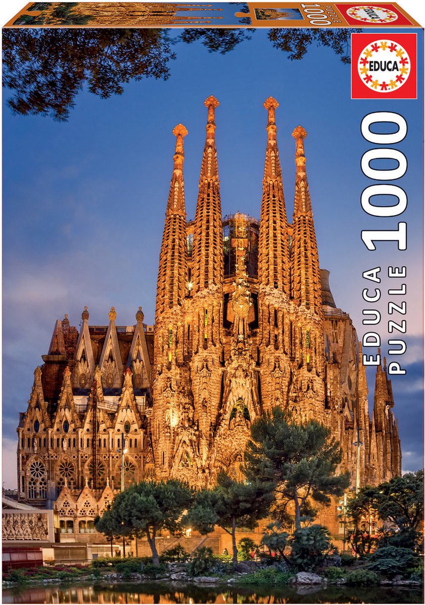 Educa - Puzzel - Sagrada Familia - 1000 stukjes - Legpuzzel — cadeau in Spellen & Speelgoed - foto 2