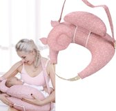 Schouderband borstvoedingskussen verstelbaar – voedingskussen zwangerschapskussen – baby hoofdkussen
