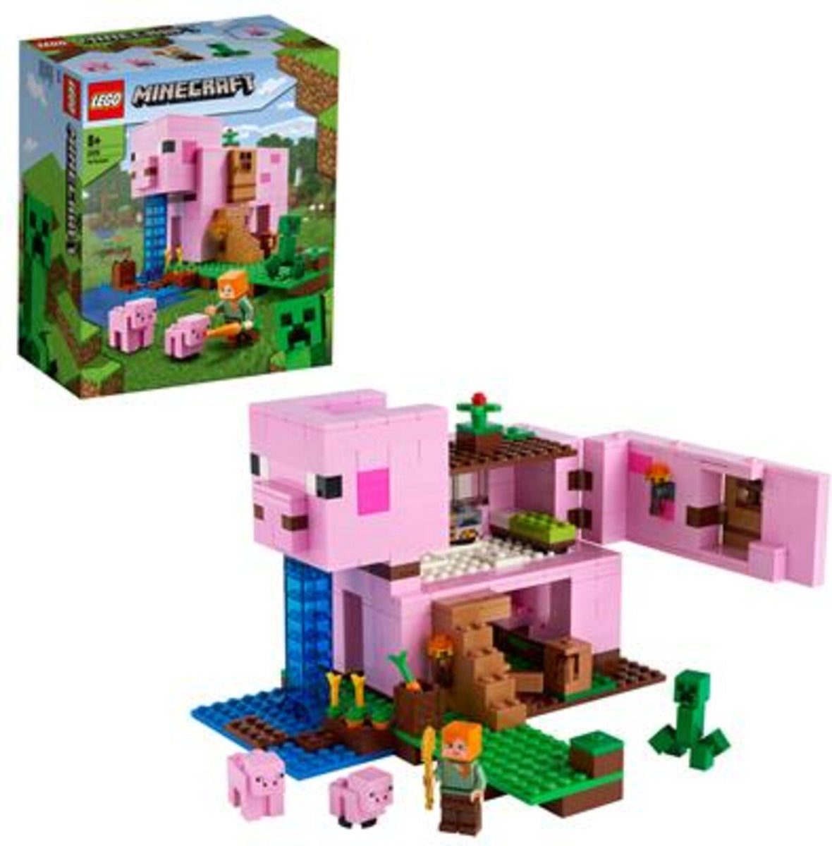 Acheter en ligne LEGO Minecraft L'embuscade au portail du Nether (21255) à  bons prix et en toute sécurité 