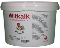 Mercator-groep Chaux Blanche - Poules - 1 kg - Chaux Blanche Pure