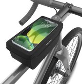Innovatieve fietstas met magneetsluiting, werkt als frametas en stuurtas, fietsaccessoires, stuurtas, fietsframetas, fietstas stuur