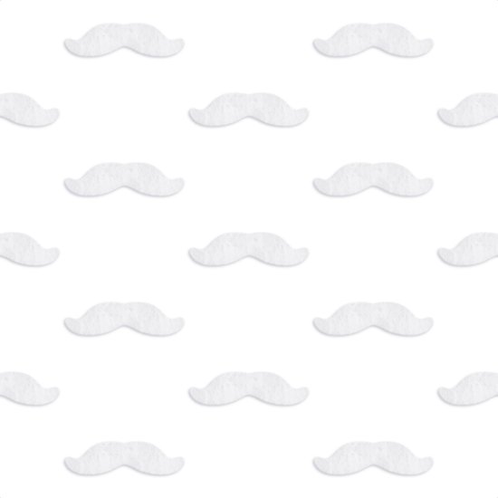 Moustache adhésive - Fausse moustache - Autocollant - 48 pièces - 16 modèles - carnaval