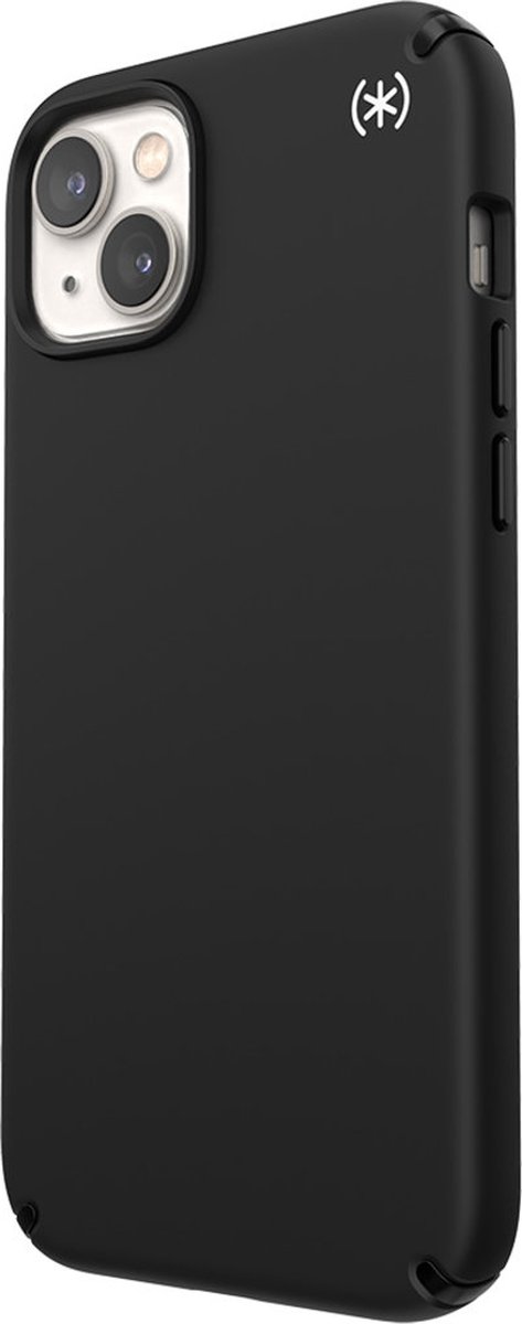 Speck hoesje geschikt voor Apple iPhone 15 Plus en iPhone 14 Plus - Slank - MagSafe - Ultieme Bescherming - Luxe Soft-touch Afwerking - Valbescherming gecertificeerd tot 4 meter - Microban Antibacterieel - Presidio2 Pro lijn -Zwart