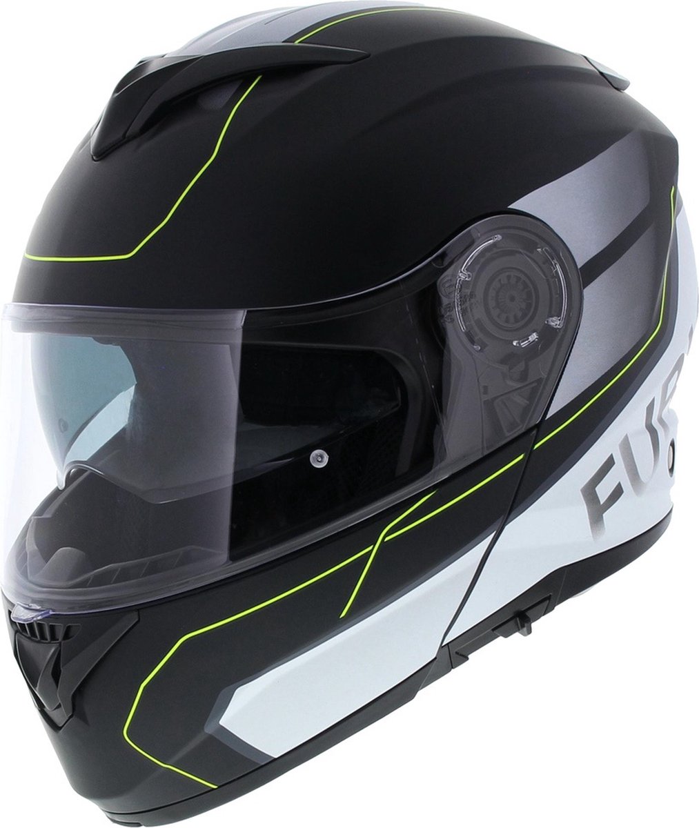 HELM VITO SYSTEEMHELM FURIO GEEL M Motor & Scooter