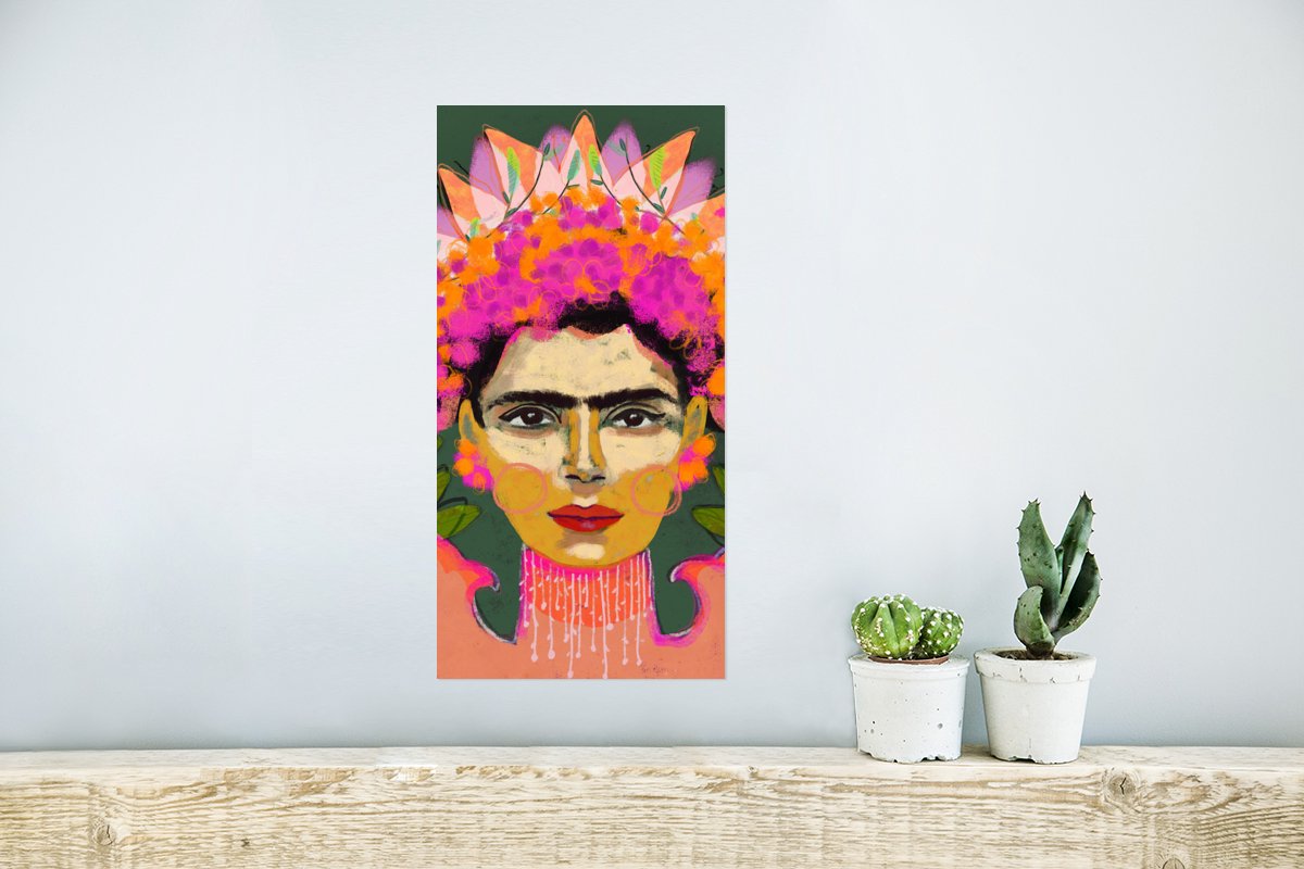Kleuren - Vrouw - Portret - Roze