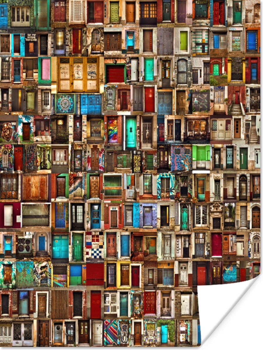 Deuren - Kleurrijk - Collage - Architectuur