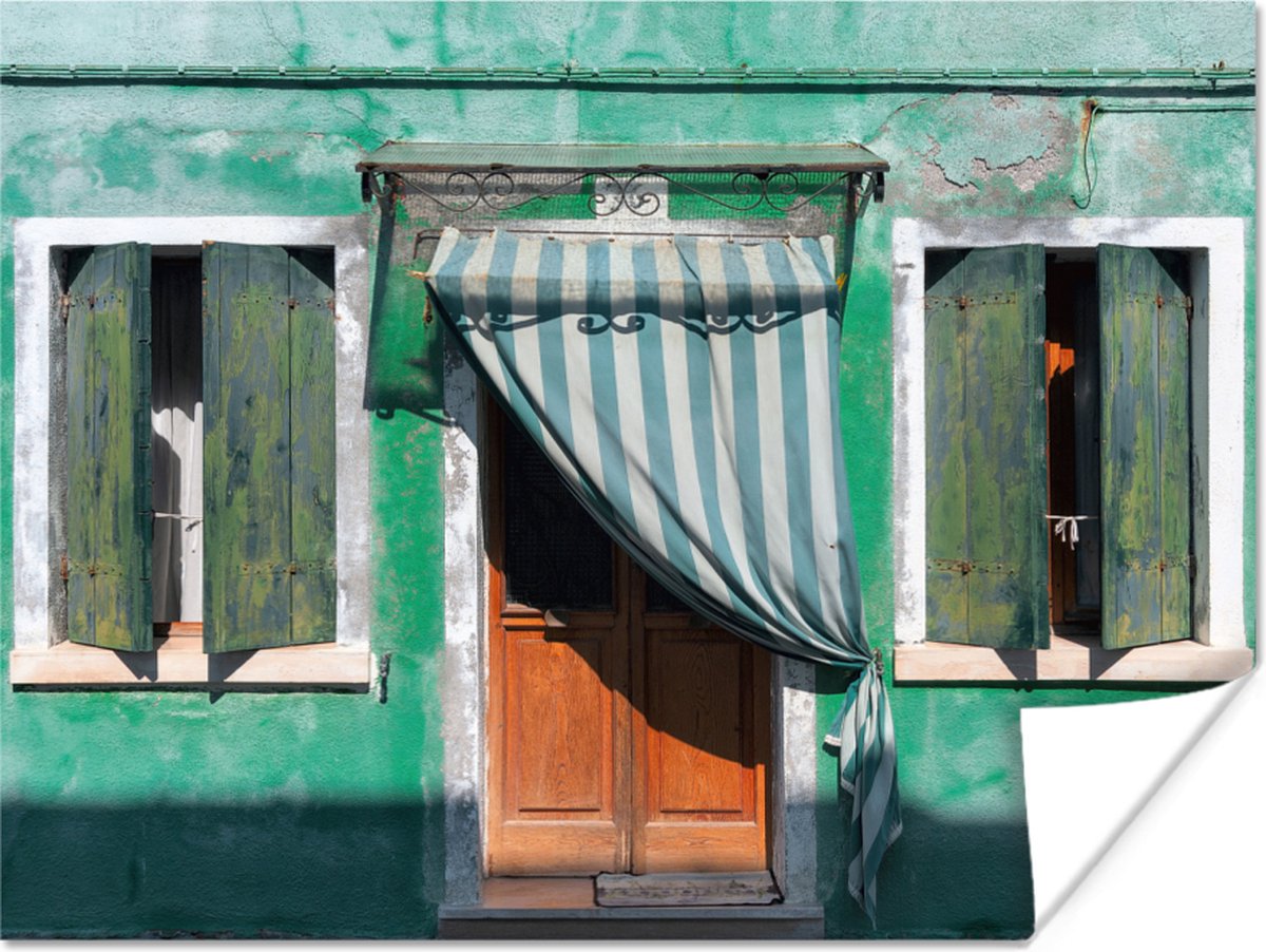 Architectuur - Groen - Deur - Huis - Luiken