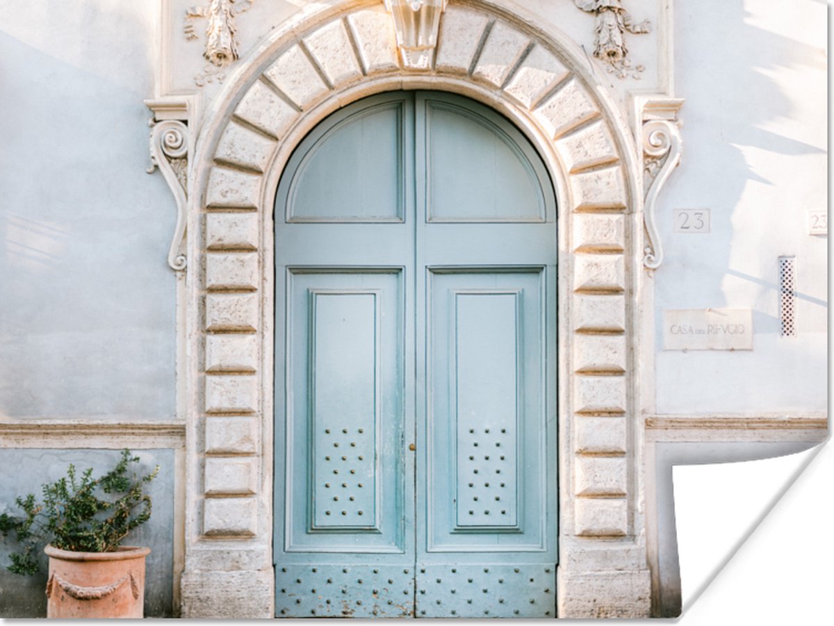 Deur - Architectuur - Blauw - Huis