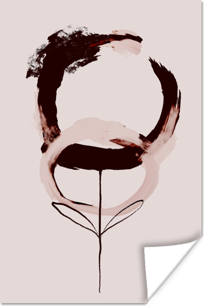 Abstract - Bloem - Koffie - Pastel