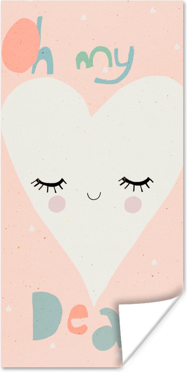 Pastel - Hart - Quote - Oh my dear
